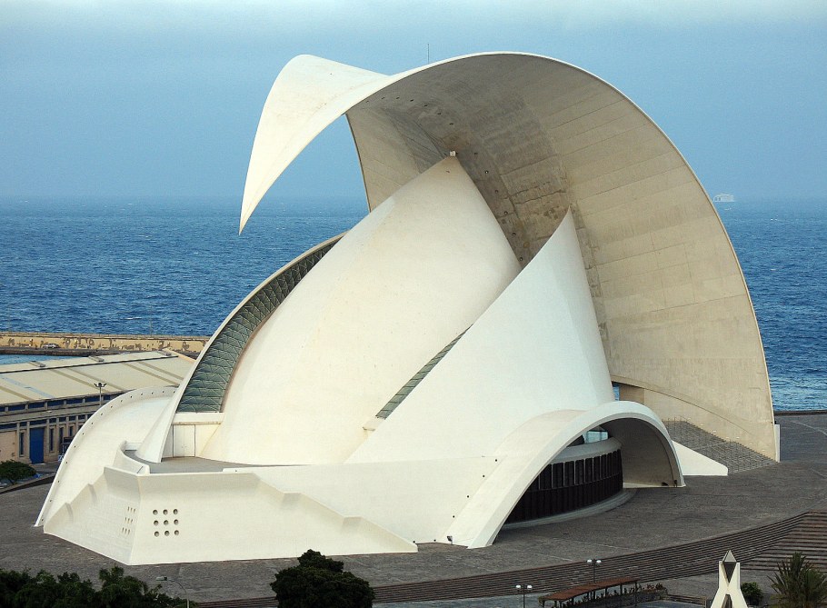 Аудиторио-де-Тенерифе Сантьяго Калатрава