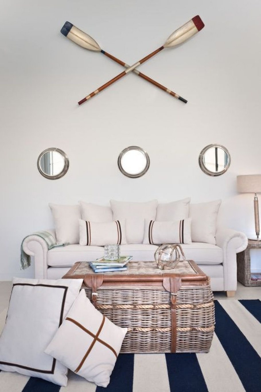 Морской стиль в интерьере