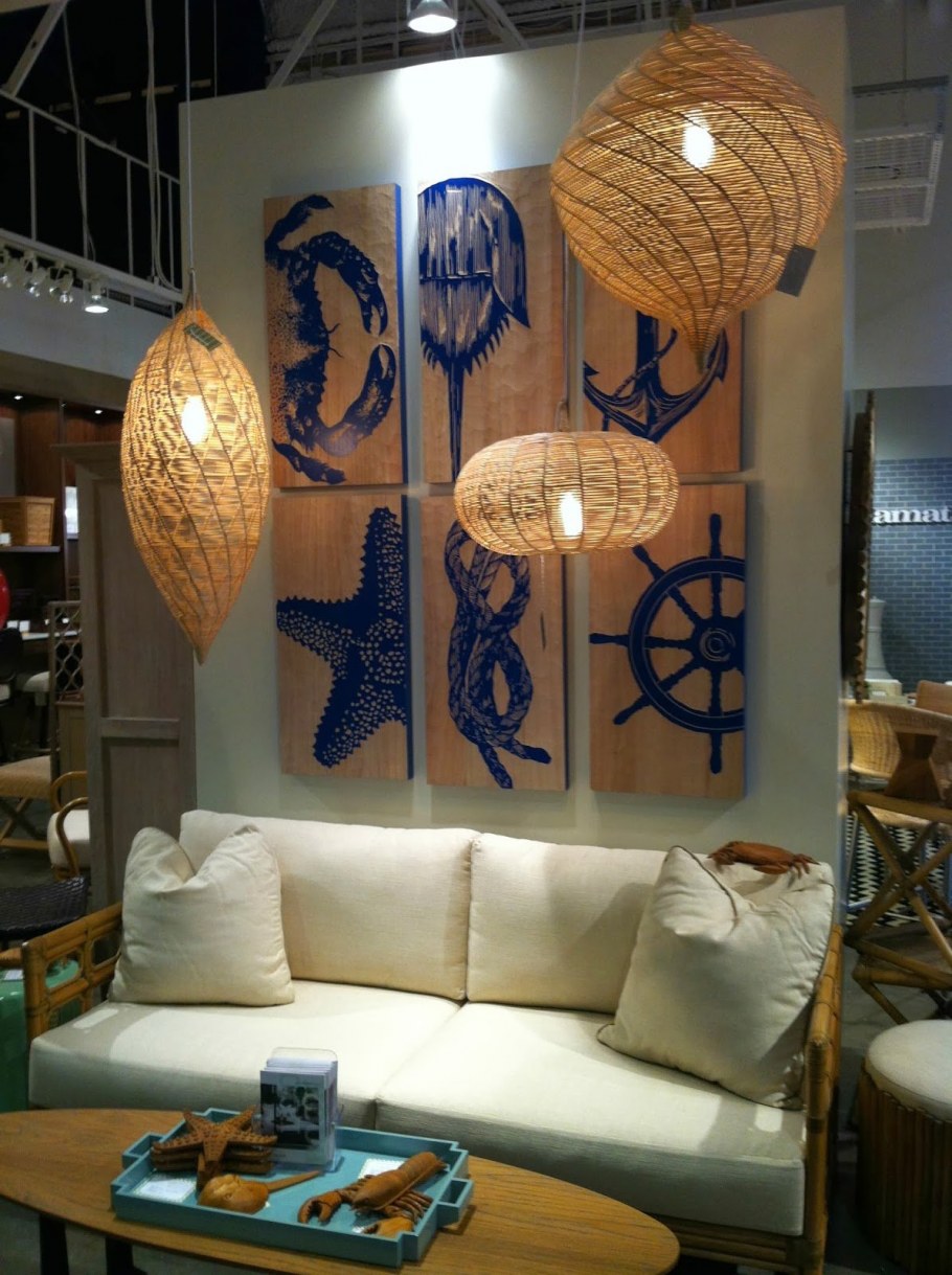 Спальня в морском стиле