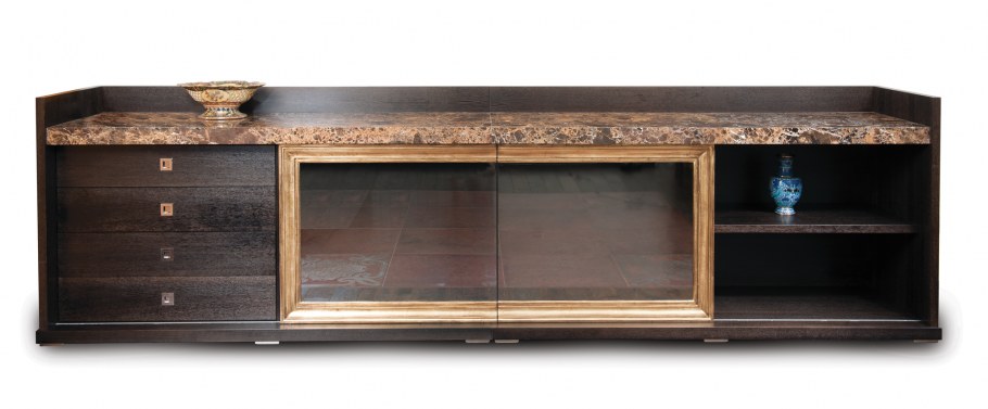 Тумба под телевизор с баром