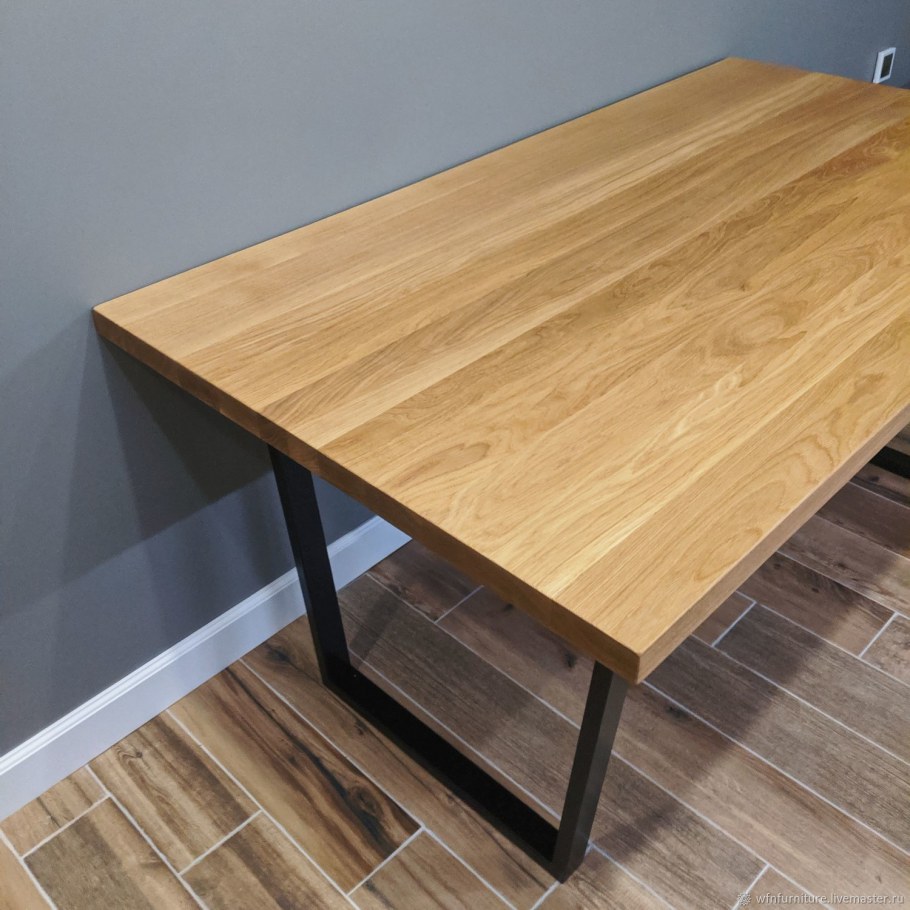 Кухонный стол лофт дуб Кельтик