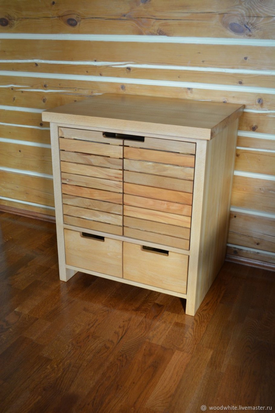 Тумбочка из мебельного щита