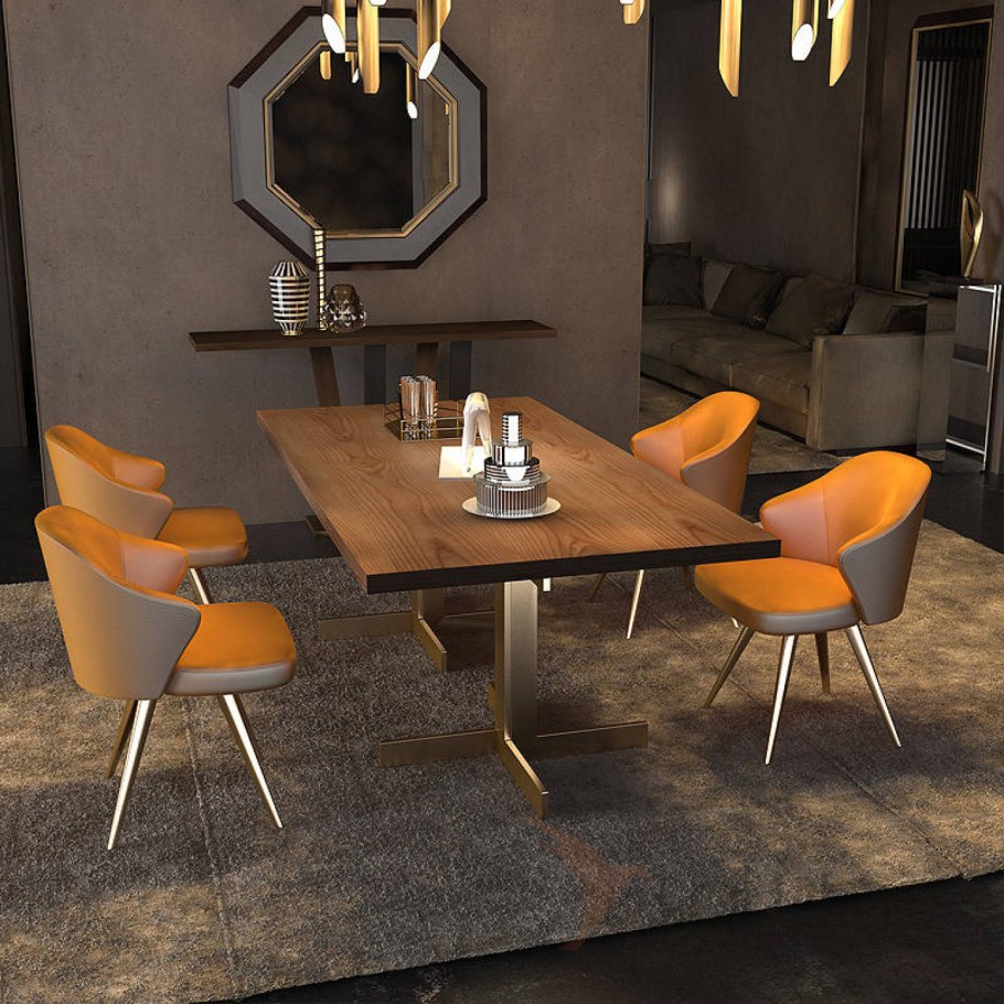 Дизайнерский обеденный стол - Lalume-az00400