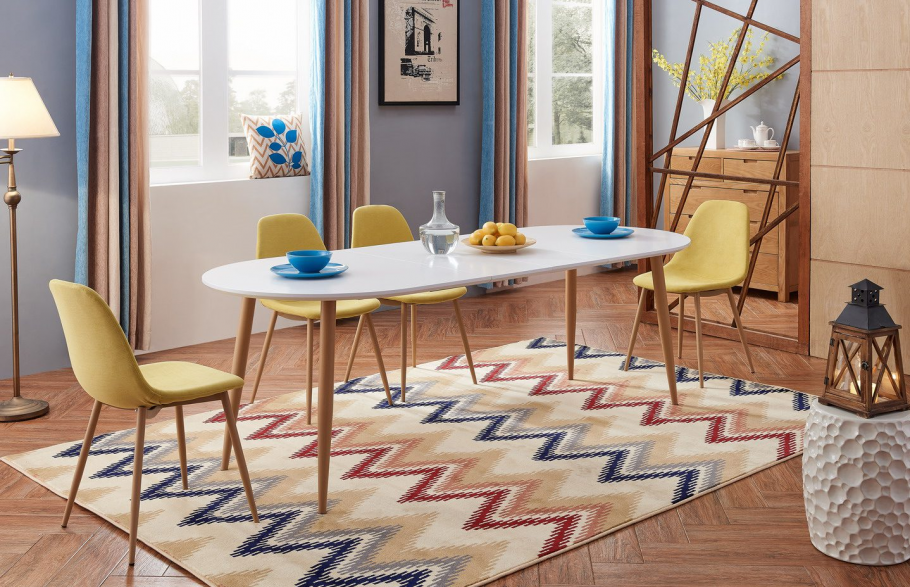 Стол ESF DT-95 белый