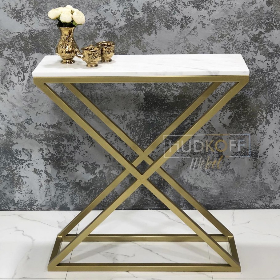 Консоль с мраморной столешницей Napoli IMR-565766