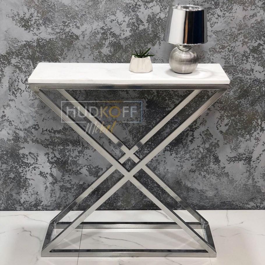 Консоль с мраморной столешницей ell