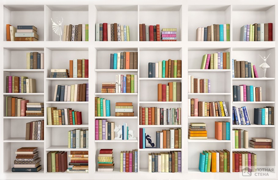 Необычные книжные стеллажи