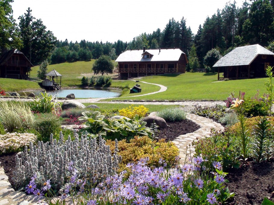 Красивые Деревенские усадьбы