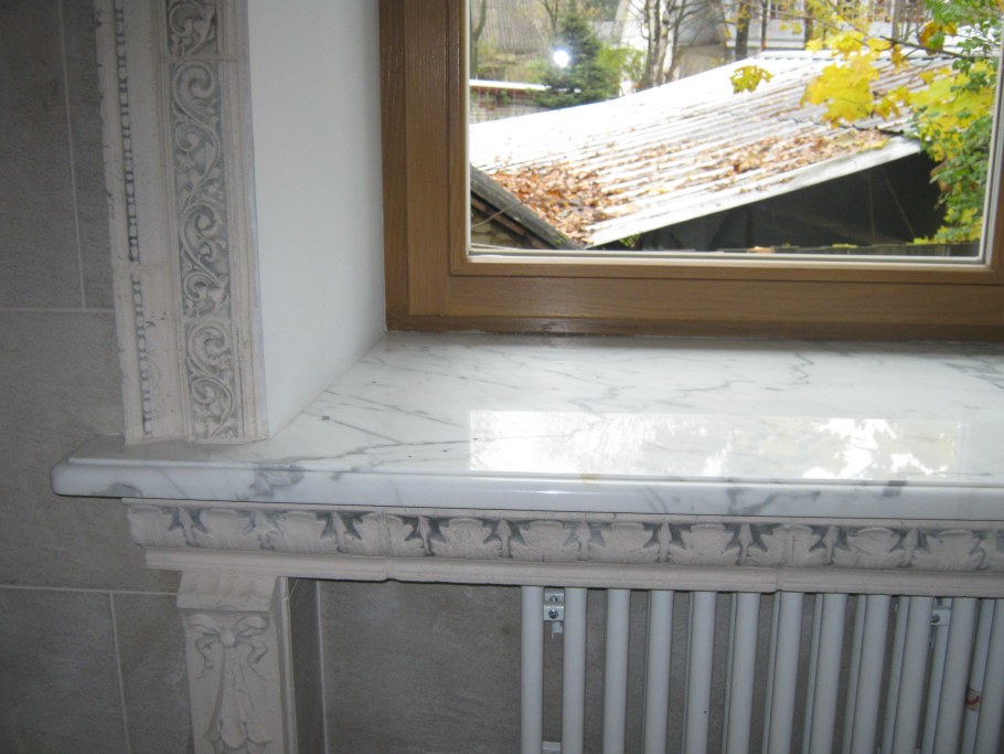 Подоконники из искусственного камня в Леруа