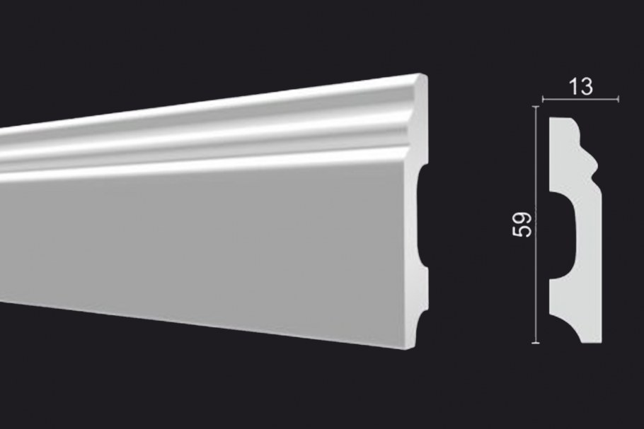 Плинтус Decor-dizayn dd004