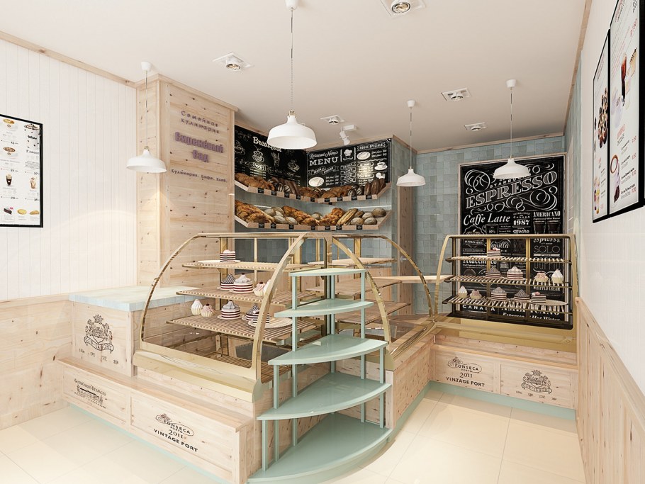 Проект кондитерского магазина