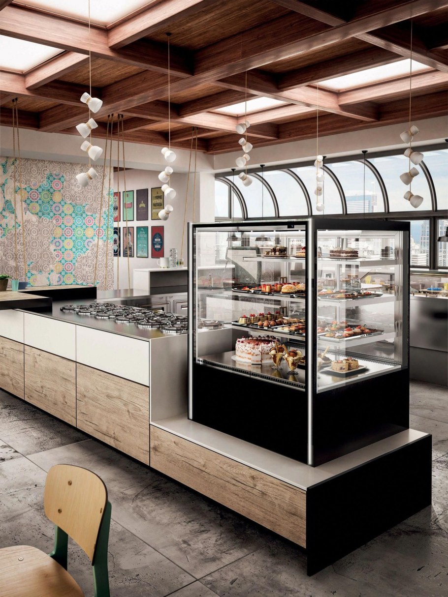 Витрины для пекарни и кондитерской