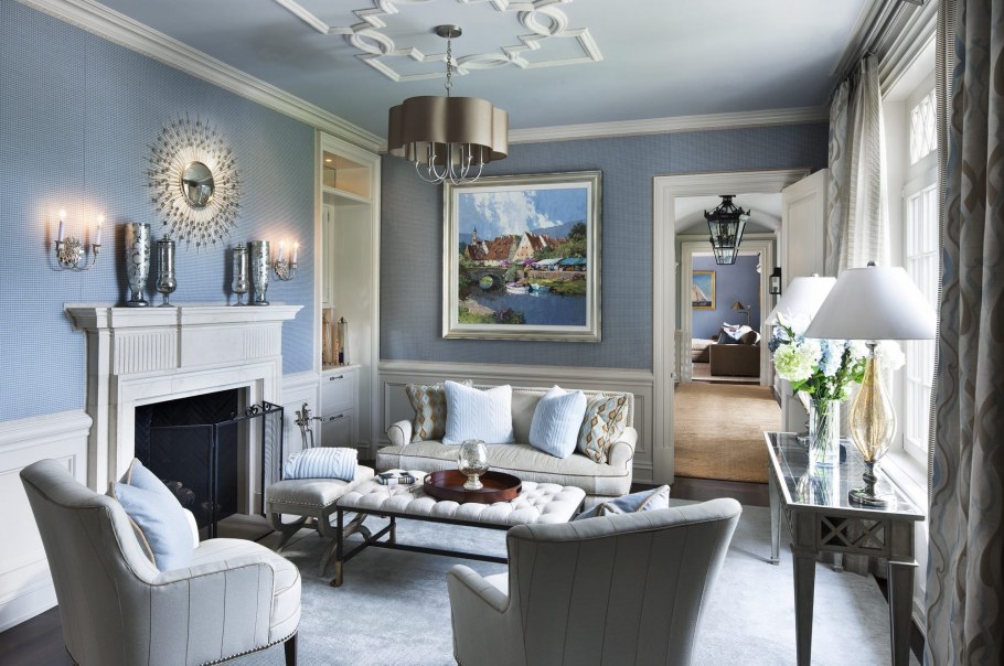 Мятный цвет в интерьере