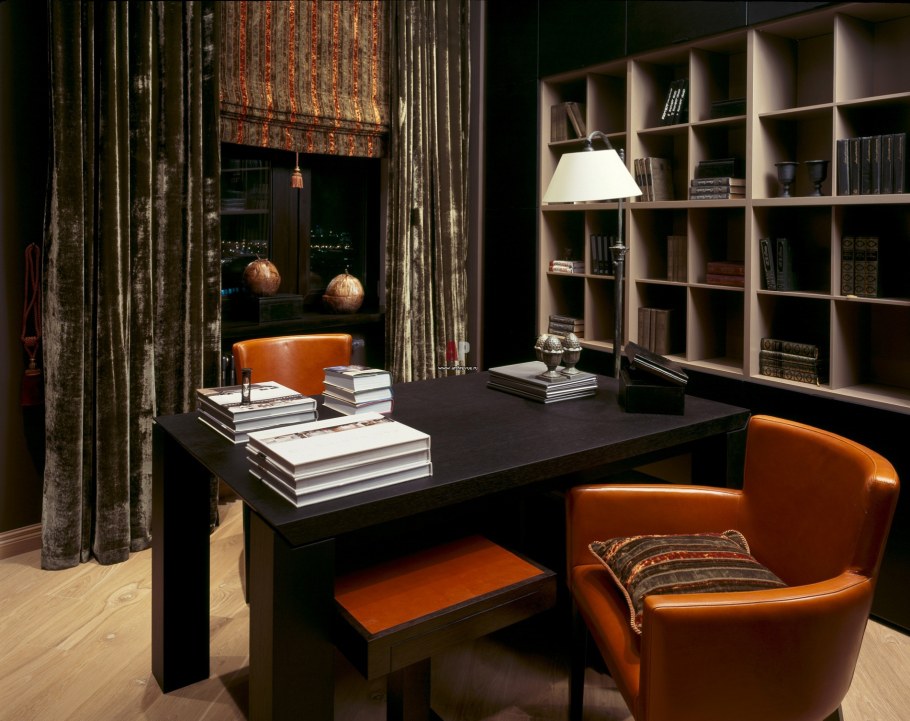 Интерьер кабинета руководителя в стиле лофт