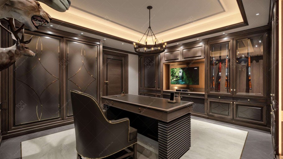 Брутальный кабинет