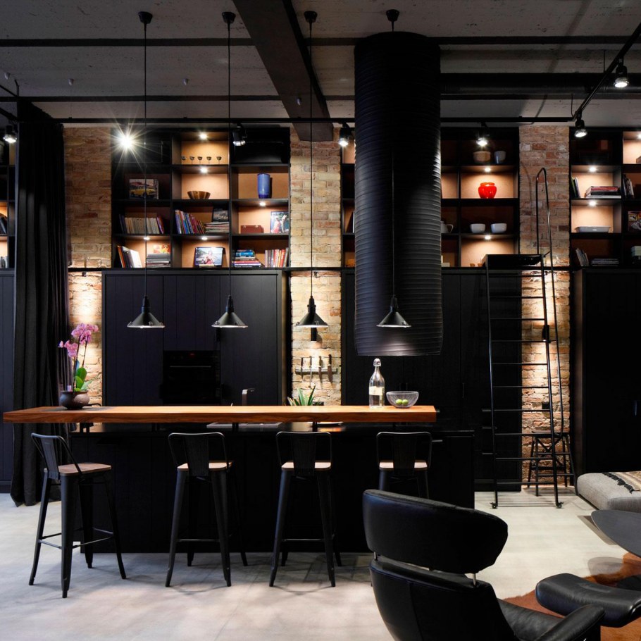 Стильный домашний кабинет