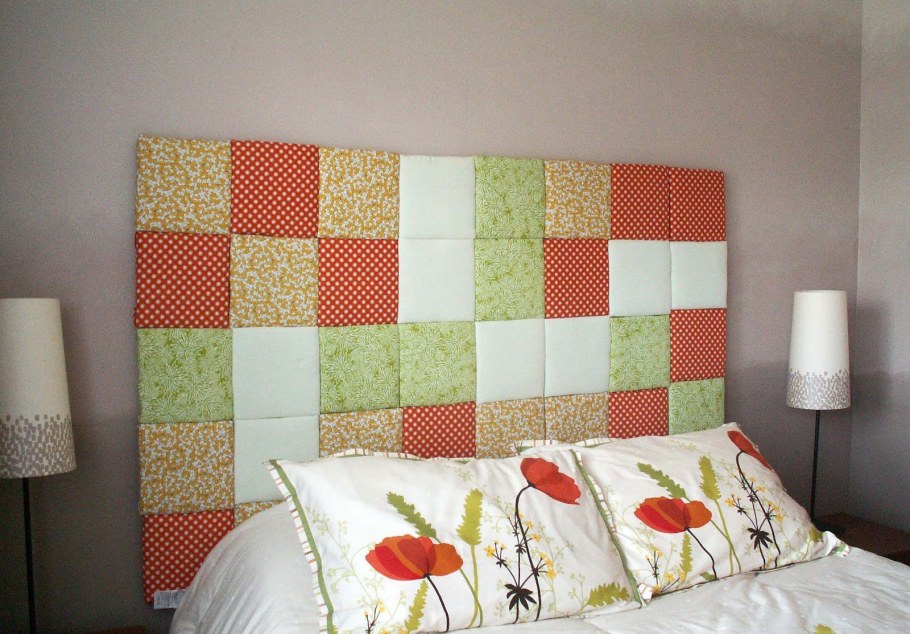 Изголовье в стиле пэчворк