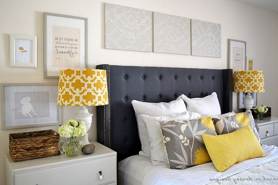 Декор изголовья кровати