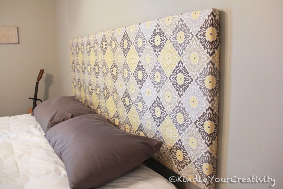 Изголовье для кровати на стену своими руками