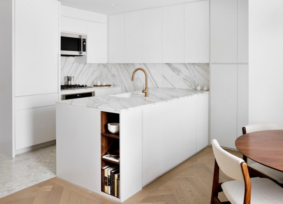 Бенетто Бьянка белый глянец кухня