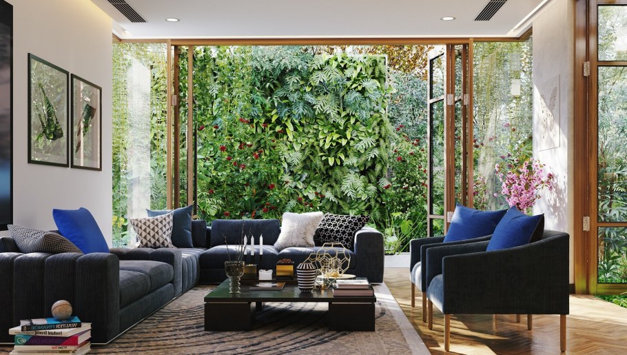 Интерьер гостиной