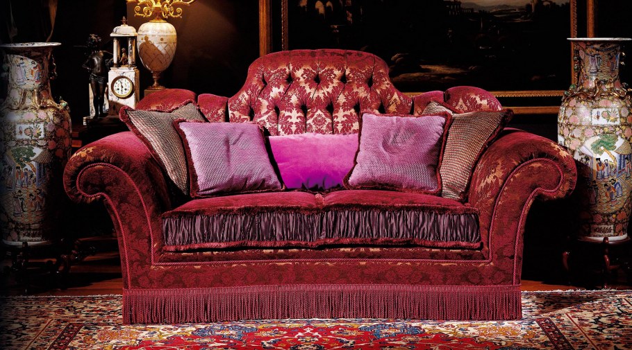 Сочетание бежевого и сиреневого в интерьере