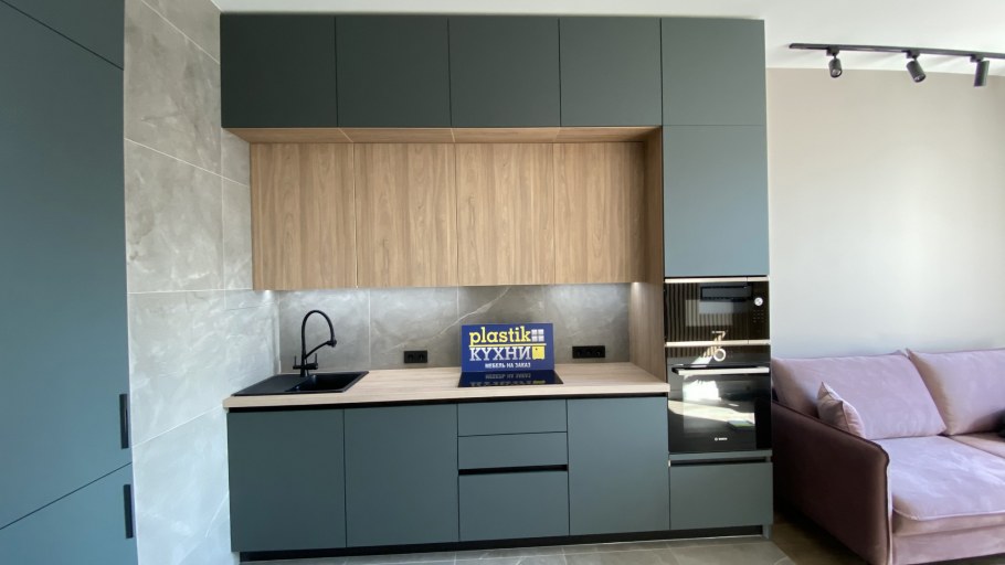 Профиль-ручка врезная для фасада 16/18мм алюминий матовый l-3000мм