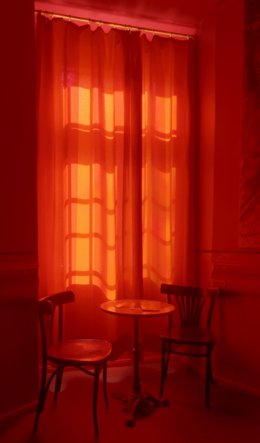 Оранжевый текстиль в интерьере