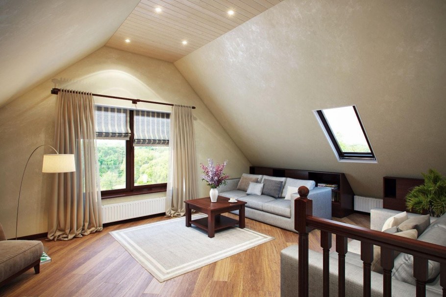 Мансардная комната