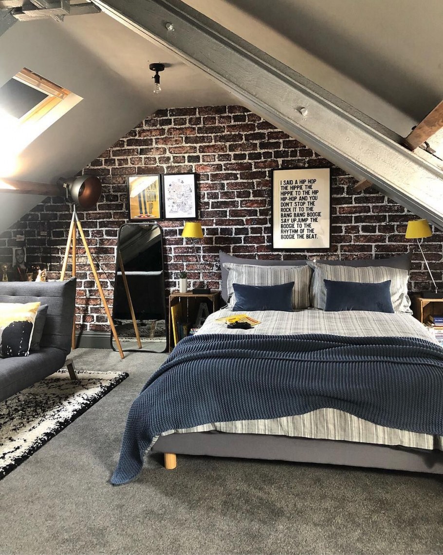 Лофт на мансарде интерьер