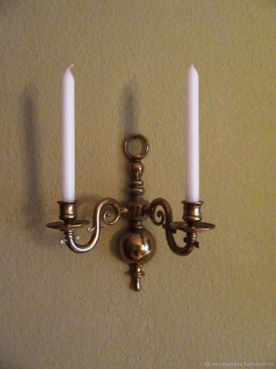 Латунные предметы интерьера