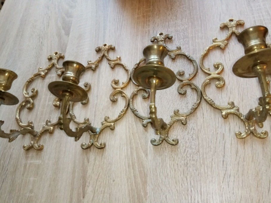 Подсвечник настенный "Голди"