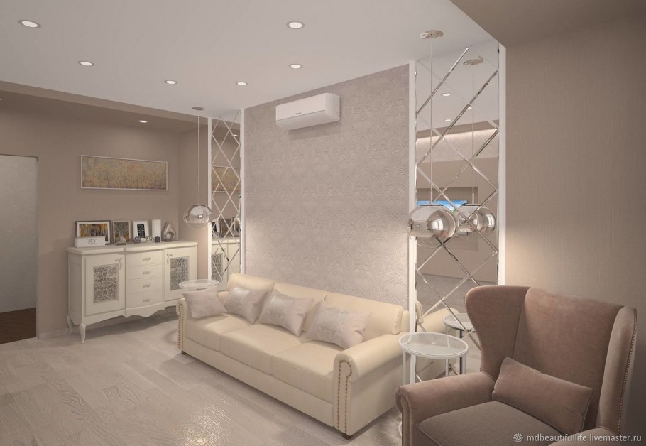 Интерьер квартиры 1 комнатной эконом