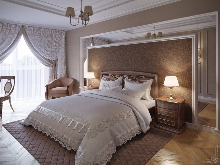 Спальня для молодой пары