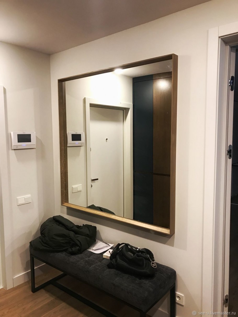 Большие зеркала в прихожую