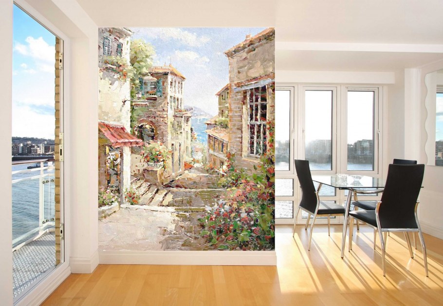 Фрески в современном интерьере Affresco