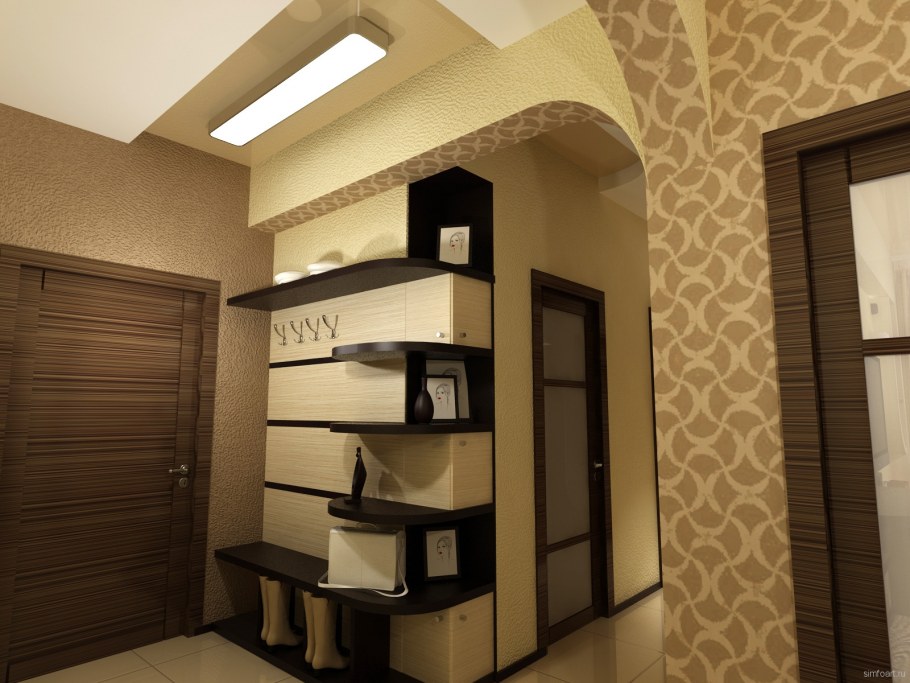 Прихожаясовмещена с комнатой