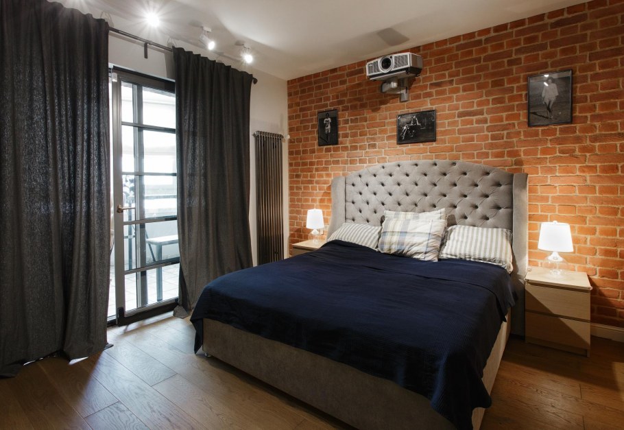 Сочетание серого и дерева в интерьере