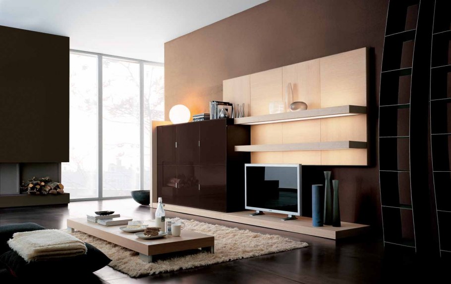 Интерьер в стиле космос и конструктивизм