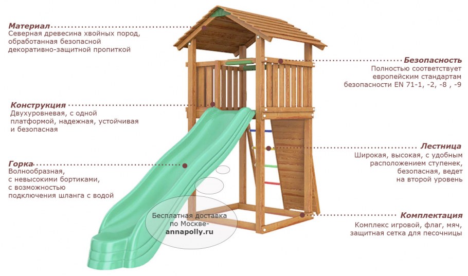 Детский комплекс Junglе Gym