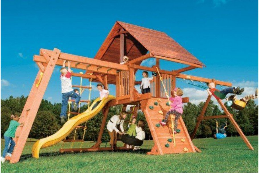 Спортивно-игровой комплекс Woodplay Castle Combo v