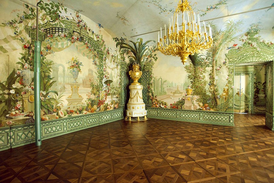 Дворец дворец Шенбрунн интерьер