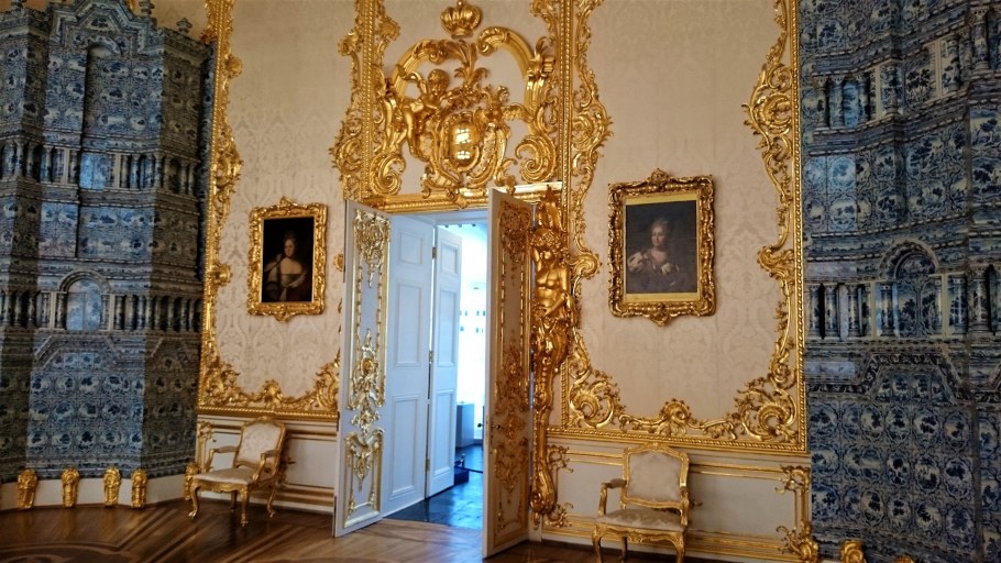 Портретный зал Екатерининского дворца