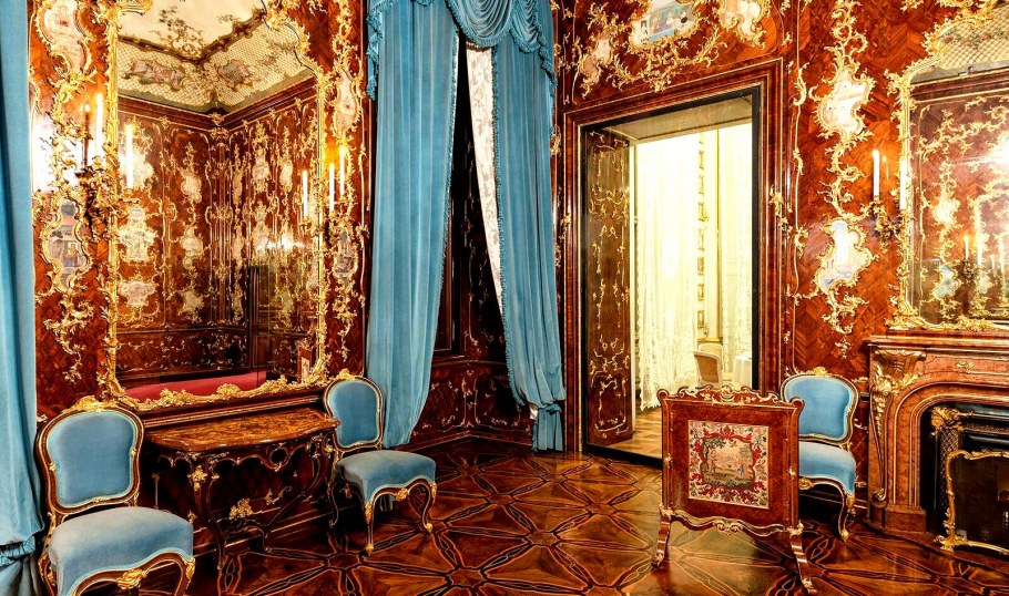 Шенбруннский дворец интерьеры