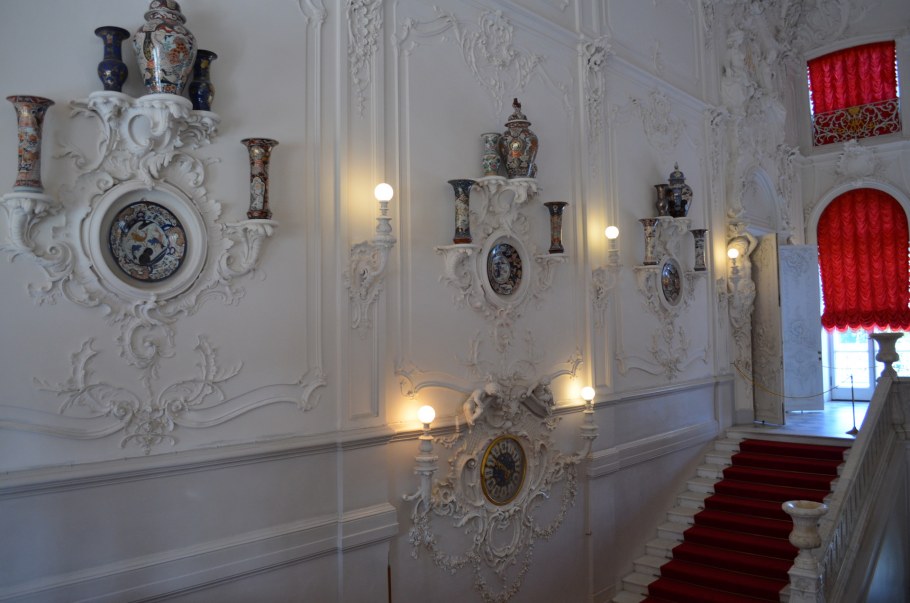 Екатерининский дворец в Царском селе парадная лестница