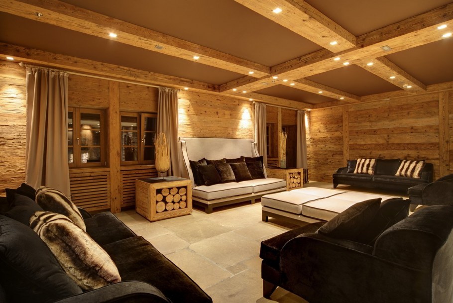 Стиль Шале в интерьере квартиры