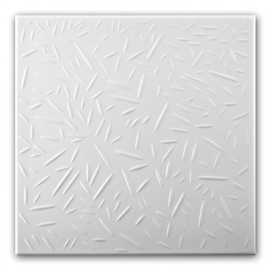 Солид плита потолочная, пенополистирол с2060 0,5х0,5м (2 м2) (уп. 8шт), белая