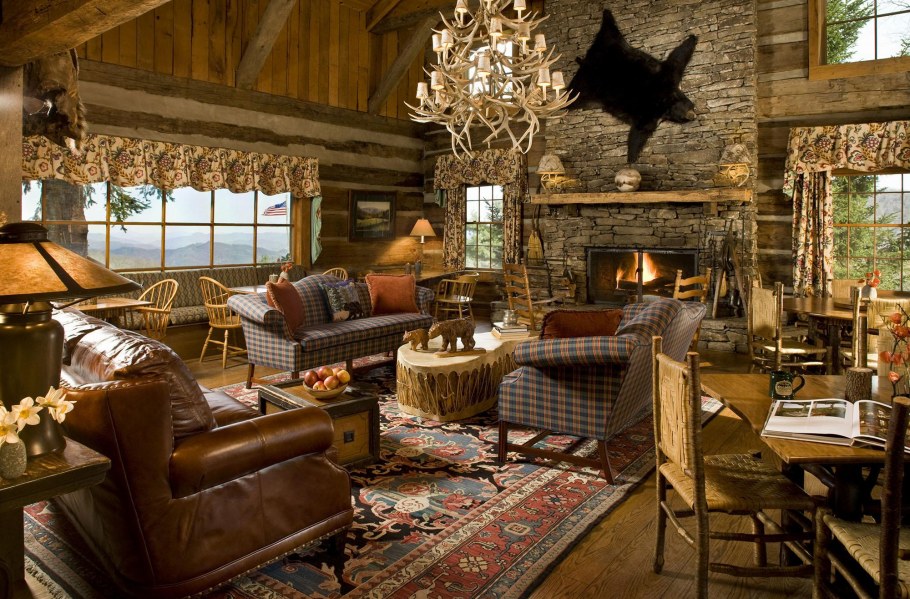 Шале в стиле рустик