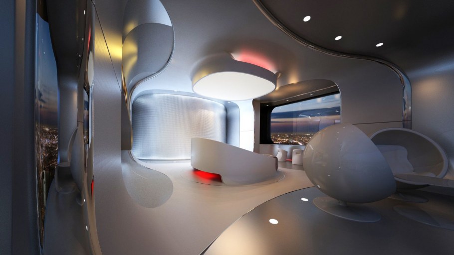 Квартира в стиле футуризм