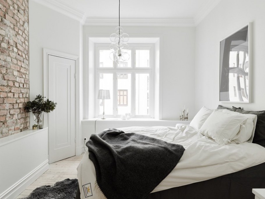 Серо белый интерьер